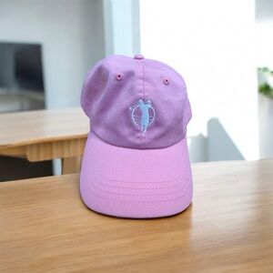 Ladies Pink Golf Baseball Cap